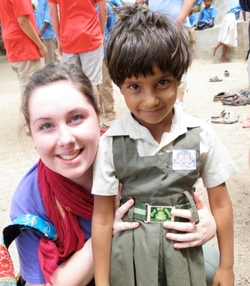 I am a young, energetic female who loves to be around children